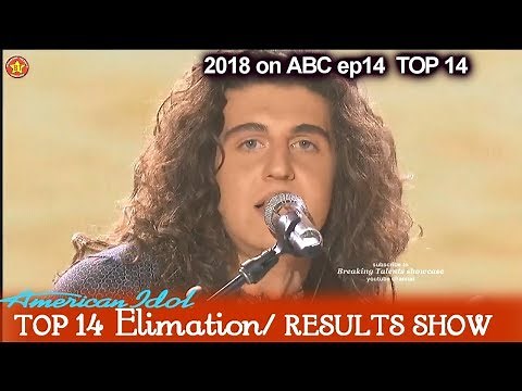 Cade Foehner sings Bright Lights Victory Song Top 10 American Idol 2018 Top 14 Results Show