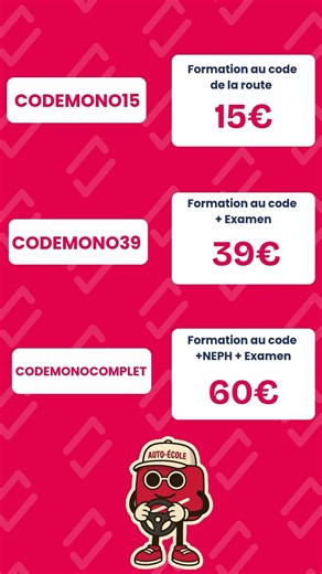 🎥 Aujourd’hui, découvre une capsule vidéo du code de la route en situation réelle ! Parce que comprendre les règles, c’est bien, mais les voir appliquées dans la vraie vie, c’est encore mieux 👀 👉 Grâce à cette vidéo, tu vas apprendre à : Identifier les bons comportements sur la route Repérer les erreurs les plus fréquentes Mieux anticiper les situations de conduite On rend l’apprentissage du code de la route plus concret, plus visuel et surtout plus efficace 💪 Nos vidéos immersives t’aident 
