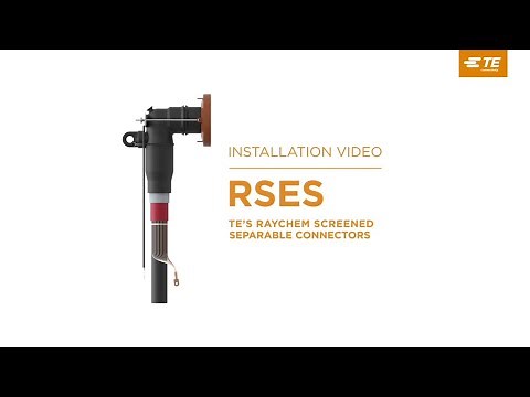TE Connectivity's Raychem Screened Separable Connector RSES Installation Video