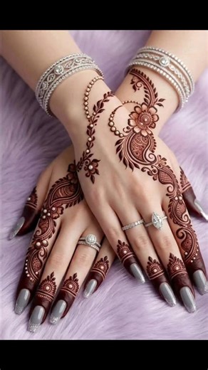 Easy & Beautiful Henna for Eid 🌿✨ #viral #shots #2026 #mehndi #design #eid#shortvideo #trending #yt
