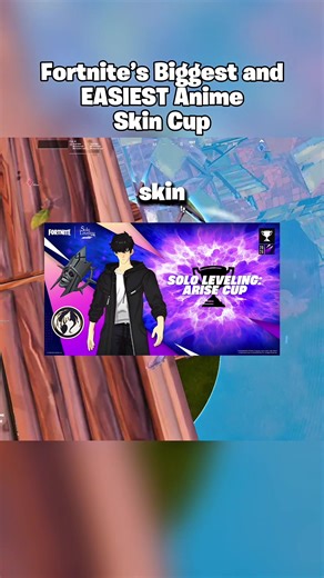 The Cup looks INSANE #fortnite #fyp #sololeveling #viral | solo leveling fortnite