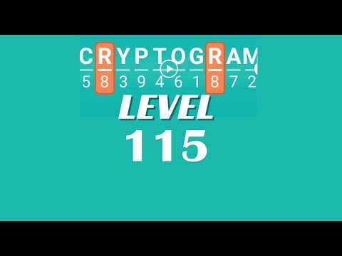 Cryptogram Level 115 Answers ✅ | Go Answer