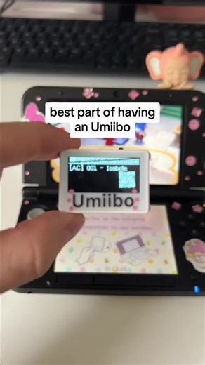 The best part of having an Umiibo for the 3ds #amiibo #nintendo #3ds #cozygamer #nintendo3ds
