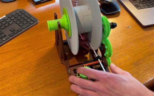 Bambu Lab P1 - X1 - X1C - X1CC Filament Spool Switcher & Winder if you use AMS 2