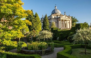 An exquisite neo-Classical country house executed in perfect symmetry