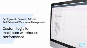 Custom Warehouse Logic Powers Process Optimization with SAP Extended Warehouse Management