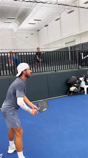 Vivienne David retired today and I’m sad. One of the kindest, most underrated players to ever do it. All class, all grace, pickleball is worse without her in it. Here she is with her best friend and doubles partner, Thomas Wilson (who I also miss), in one of my favorite pickleball points ever. Thank you, Vivienne David. We didn’t deserve you. 🥺 | The Kitchen - Pickleball