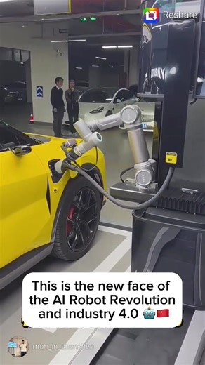 5.4K views · 78 reactions | Robots across China are taking over jobs at gas stations. Welcome to The Fourth (4IR) & Fifth Industrial Revolution (5IR) / Industry 4.0 & 5.0 | Estabrooks Chris | Facebook