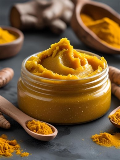 Turmeric scrub #creatorsearchinsights #turmericscrub | Turmeric Scrub