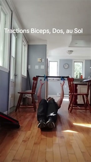 Tractions au sol ,exercice méthode LAFAY