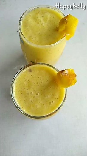 Pineapple Milkshake | Pineapple Milkshake recipe | How to make pineapple milkshake | Pineapple Juice