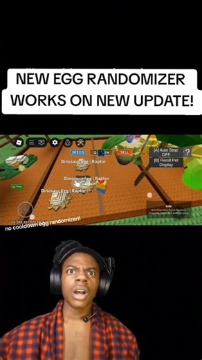 NEW EGG RANDOMIZER SCRIPT | GROW A GARDEN #growagarden #roblox