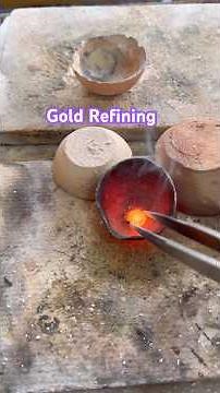 Gold Refining Process #goldrecovery #copper #goldcollector #goldjewelry #goldrefining #gold
