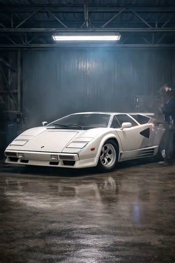 Abandoned Lamborghini Countach 1985 in Seconds