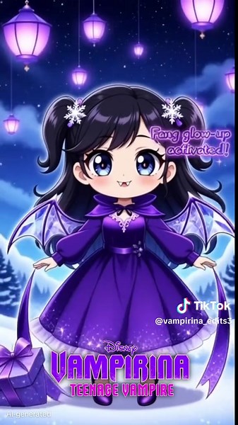 “Every Star (Is Meant To Shine On Christmas) by @Kenzi Richardson & @Faith Hedley is my new fav holiday song! 💜🦇🎶🎄❄️☃️ #Vampirina #VampirinaTeenageVampire #FangfootStomp @Disney Channel @Disney Music