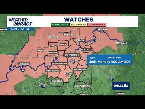 WATCH: Tracking severe weather in Kentucky and southern Indiana