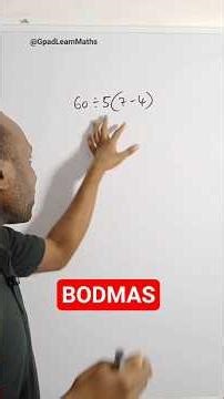 Easy Tricks for Solving Math with Parentheses and Division #division #parentheses #gpadlearnmaths !