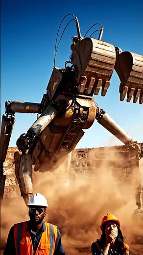 Unbelievable! This Giant Spider Machine Just Emerged from the Mine! 🤯