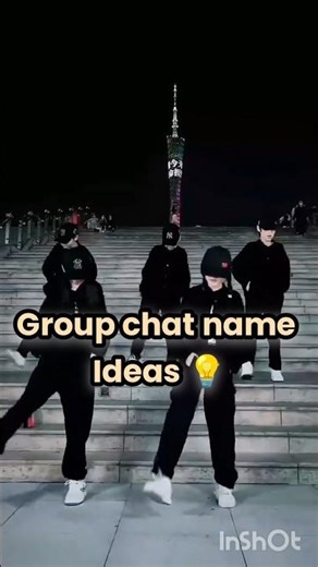 group chat name ideas... 💡 #shortvideo #group #ideas ❤️✨