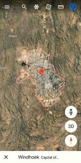 🕵️Windhoek 🌍Capital of Namibia 🌴
