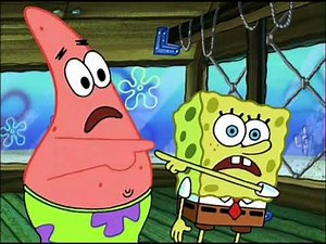 SpongeBob & Patrick - He said "(Dolphin chirp)"! (READ DESCRIPTION)