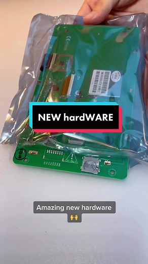 Unboxing of this amazing new component from dwin #arduino #electronics #hardware #foryou