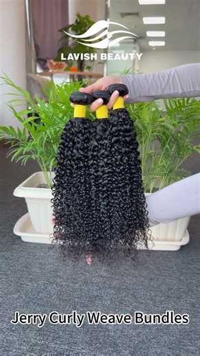 Jerry Curly Weave Bundles