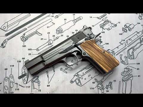 Browning Hi-Power Full Custom in .40 S&W with .357 Sig Conversion