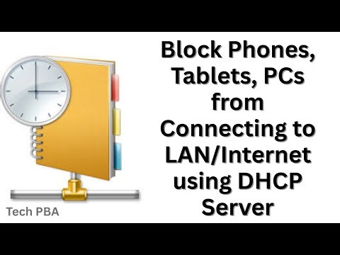 How to Block Devices from Connecting to LAN/Internet using DHCP Server | Microsoft Windows Server OS