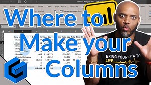 18 reactions | Patrick continues the data modeling journey with where to create your columns in #PowerBI. In the data source, #PowerQuery or #DAX? ‍♂️‍♀️ Watch full video on YouTube - https://guyinacu.be/datamodeling2 | Guy in a Cube | Facebook