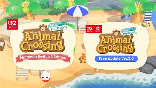 The Animal Crossing: New Horizons Nintendo Switch 2 Update And 3.0 Update Are Out Now And Here's What's New