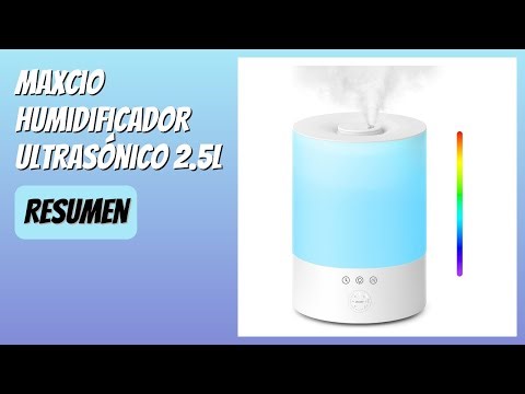 RESEÑA (2026) : Maxcio Humidificador Ultrasónico 2.5L. DETALLES