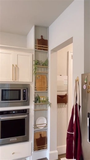 Transform your kitchen with a handmade wooden plate rack