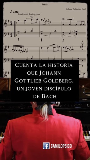 CamiloPsico on Instagram: "Da capo aria, una obra maestra #arteycultura #ParaTiii #piano #bacj #chopin"