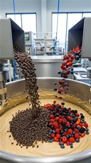 How Muffins Are Made in Factory | Real Muffin Baking Process