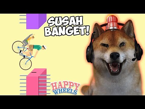 HANYA 1% GAMER YANG BISA NYELESAIKAN INI!!! - Happy Wheels Indonesia #7