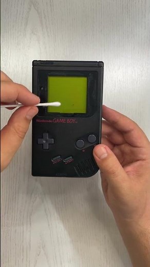 Game Boy Screen Rot / Screen Cancer Quick Fix #shorts