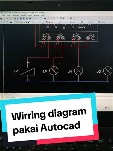 Membalas @ikansepatikangabus pakai Autocad jadul 2002
