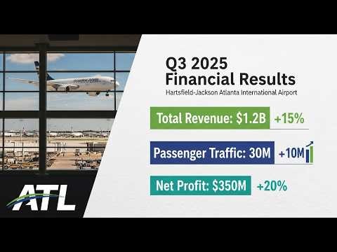 Review of Atlanta Hartsfield International ATL Q3 2025 Results