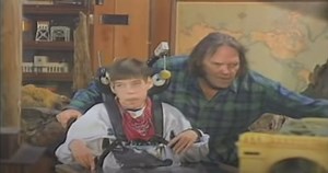 An old American news program takes a look at Neil Young's relationship with sons. What a great bloke. | Needle in the Hay