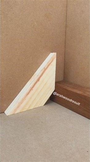 Genius Cut Solves Any Skirting Corner! #wood #shorts
