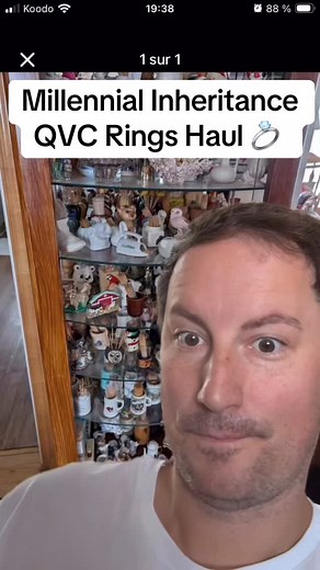 114K views · 888 reactions | Happy Millennial Inheritance Monday, babes. Let’s emotionally unpack this sparkle apocalypse together.  #millennial #millennialsoftiktok #millennials #thrifting #inheritance #fyp #millennialhumor #relatableaf #millennialmoney #eldermillennial #funny #relatablehumor #qvc #boomer #genx #jewelry #rings #mcu #maincharacterenergy #parenting | Nick Fox | Facebook