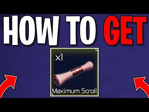 HOW TO GET MAXIUMUM SCROLL IN JUJUTSU INFINITE ROBLOX!