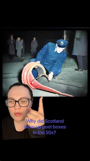 Rob| Soft life and History on Instagram: "Why on earth did Scotland blow up their own post boxes? In a new emerging chapter for Scottish and British history- Scotland has always been extremely vocal in how they are and will be viewed. A proud nation who didn’t want it to be forgotten that Elizabeth I was Tudor; not Stewart. From physical aggression, to the House of Commons Scotland now has their own crown on their post boxes- a stark reminder of the desire for some for independence! #explore #ex