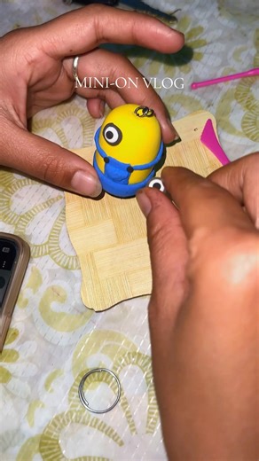 Clay Minion DIY with My Sister 🥹💛 | So Cute! #minions #miniart #minicraft #claycraft #easycraft