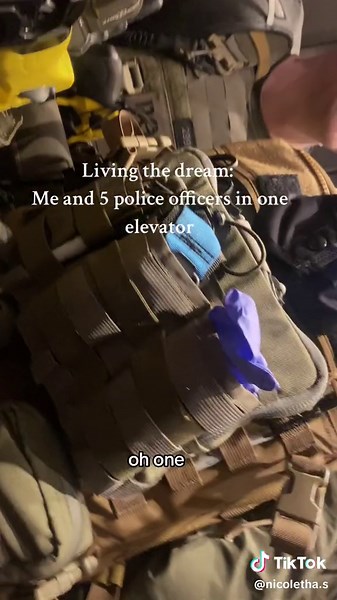 5 Guys: A Military and Police Elevator Encounter