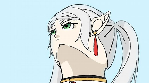 El dibujo deforme de Frieren que se volvió leyenda en redes