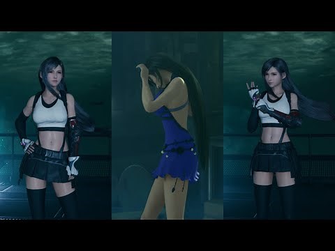 Tifa Lockhart idle animations 4K