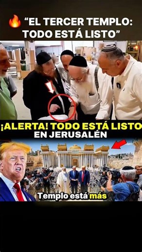 🏛️ The Third Temple in Jerusalem: The Prophecy Is Closer to Fulfillment. #ThirdTemple #Jerusalem