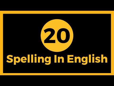 20 Spelling